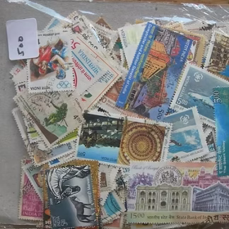 INDIA, 500 DIFFERENT COMMEMORATIVES